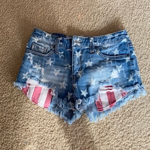 American Flag Shorts